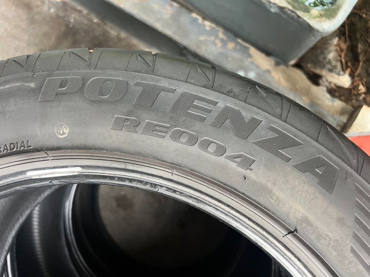 ยาง Bridgestone Re004 225 55 17 เส้น 500 บาท สภาพดี รูปที่ 6