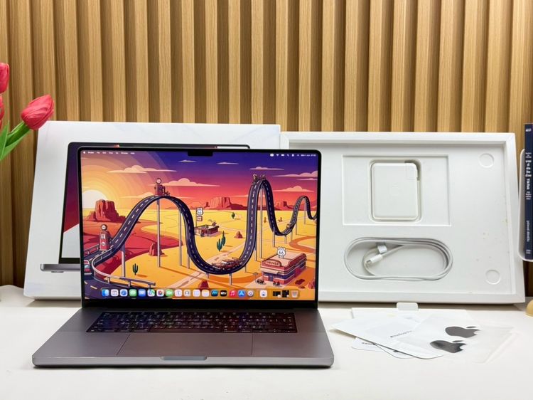 Apple Mackbook Pro 14 Inch แมค โอเอส 16 กิกะไบต์ อื่นๆ ไม่ใช่ MacBook Pro 16-inch M1Pro Ram16GB SSD1TB SpaceGray