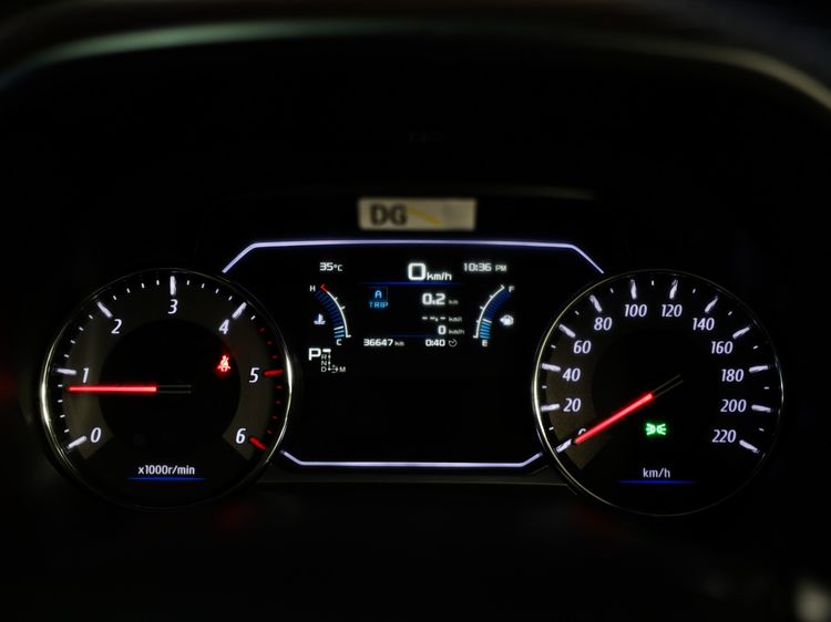 Isuzu MU-X 2023 1.9 Elegant 2WD Utility-car ดีเซล ไม่ติดแก๊ส เกียร์อัตโนมัติ น้ำเงิน รูปที่ 3