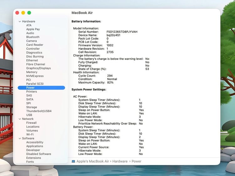 MacBook Air 13-inch M1,2020 Ram8GB SSD512GB SpaceGray รูปที่ 13