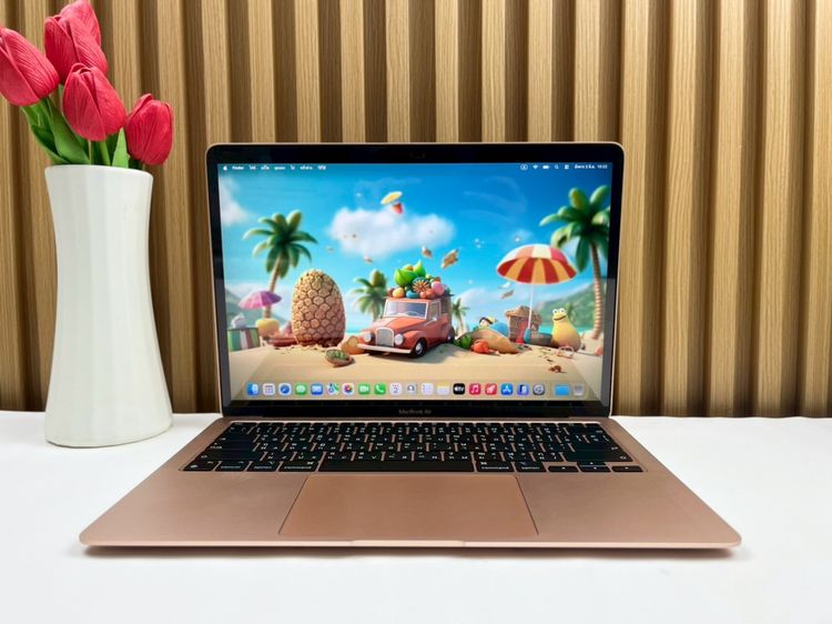 Apple แมค โอเอส 8 กิกะไบต์ อื่นๆ ไม่ใช่ MacBook Air 13.3-inch M1,2020 Ram8GB SSD256GB Gold