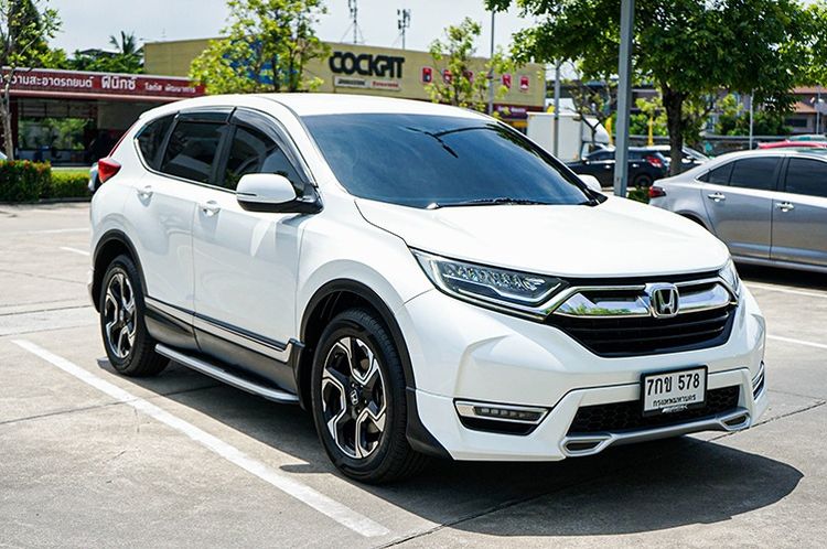 Honda CR-V 2018 1.6 EL 4WD Utility-car ดีเซล ไม่ติดแก๊ส เกียร์อัตโนมัติ ขาว รูปที่ 3