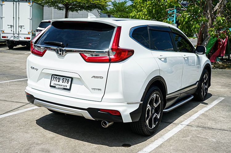 Honda CR-V 2018 1.6 EL 4WD Utility-car ดีเซล ไม่ติดแก๊ส เกียร์อัตโนมัติ ขาว รูปที่ 4