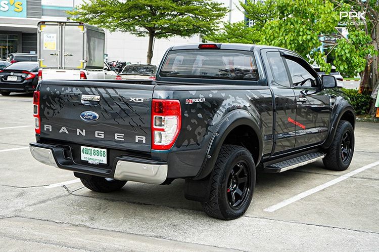 Ford Ranger 2018 2.2 Hi-Rider XLT Pickup ดีเซล ไม่ติดแก๊ส เกียร์อัตโนมัติ เทา รูปที่ 4