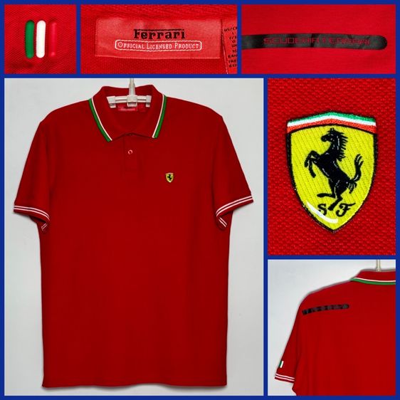 ⚠️ของใหม่‼️เสื้อโปโล FERRARI ของแท้ Official Product 