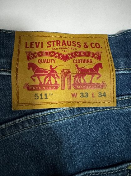 levi 511 W33 L34 รูปที่ 4