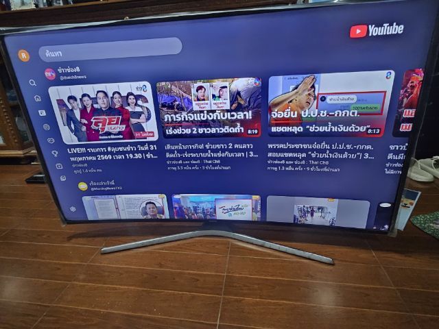  Smart TV Samsung 55นิ้ว จอโค้ง สภาพดี ไม่เคยซ่อม รูปที่ 8
