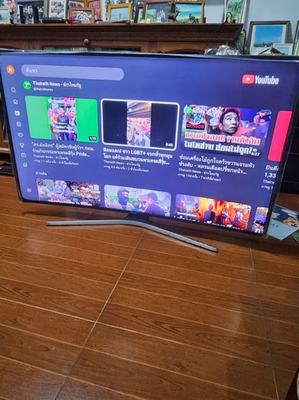  Smart TV Samsung 55นิ้ว จอโค้ง สภาพดี ไม่เคยซ่อม รูปที่ 4