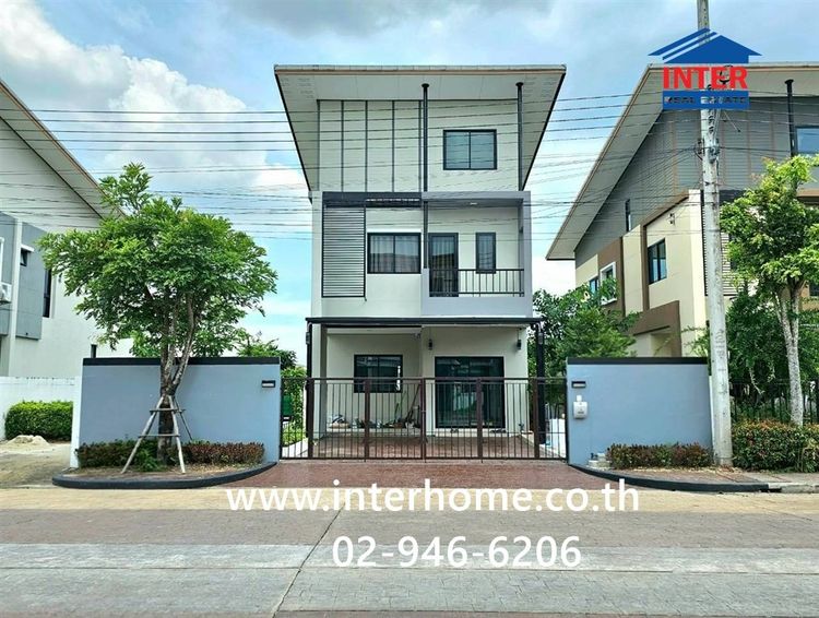 บ้านเดี่ยว 2.5 ชั้น 66.3 ตร.ว หมู่บ้านวิสต้ามินิ ลำลูกกา คลอง4‬ ใกล้ตลาดลาดสวาย ถนนเลียบคลอง4 ถนนลำลูกกา ลำลูกกา ปทุมธานี