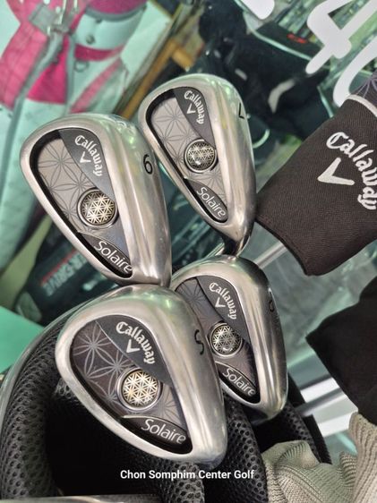 ผู้หญิง กอล์ฟ CALLAWAY SOLAIRE GOLF SET FLEX L มือสอง ขาย16500 สนใจโทร 092 4625836 l