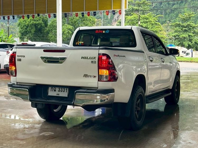 Toyota Hilux Revo 2017 2.4 Prerunner E Plus Pickup ดีเซล ไม่ติดแก๊ส เกียร์ธรรมดา ขาว รูปที่ 4
