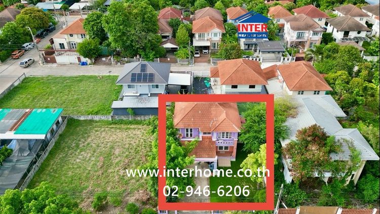 บ้านเดี่ยว 2 ชั้น 84 ตร.ว. หมู่บ้านชวนชื่น บางนา ใกล้บริษัท โตโยต้า มอเตอร์ เอเชีย ซอยเกียรติพิพัฒน์ธานี ถนนบางนา-ตราด กม.29 