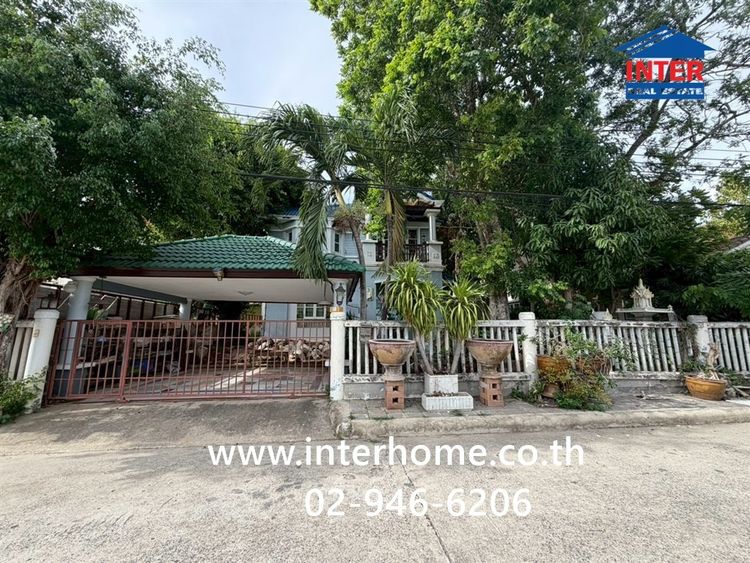 บ้านเดี่ยว 2 ชั้น 70 ตร.ว. หมู่บ้านชวนชื่นบางนา ใกล้บริษัท โตโยต้า มอเตอร์ เอเชีย ซอยเกียรติพิพัฒน์ธานี ถนนบางนา-ตราด กม.29