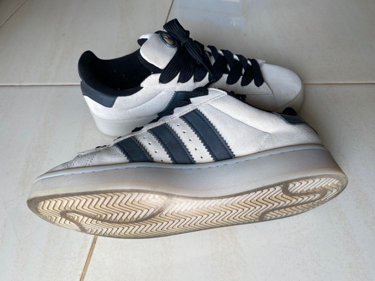 ADIDAS CAMPUS WHITE BLACK  รูปที่ 7