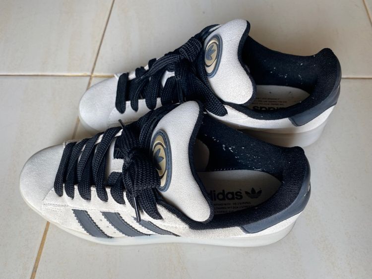 ADIDAS CAMPUS WHITE BLACK  รูปที่ 5