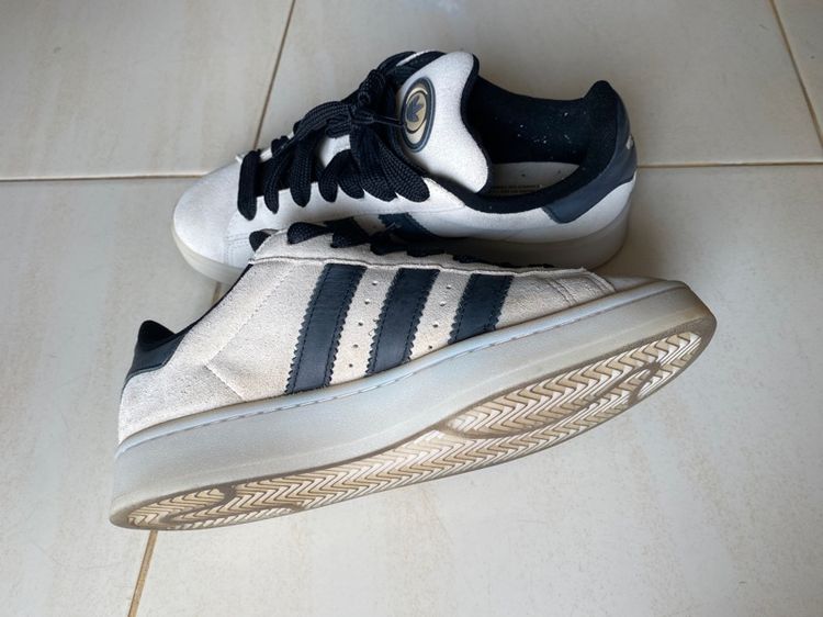 ADIDAS CAMPUS WHITE BLACK  รูปที่ 8