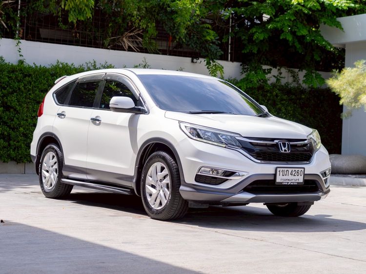 รถ Honda CR-V 2.0 E 4WD สี ขาว