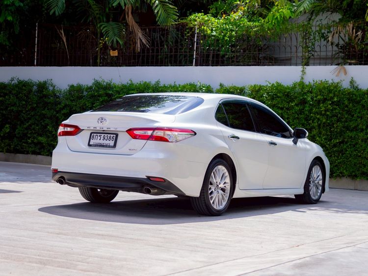 Toyota Camry 2019 2.5 G Sedan เบนซิน ไม่ติดแก๊ส เกียร์อัตโนมัติ ขาว รูปที่ 4