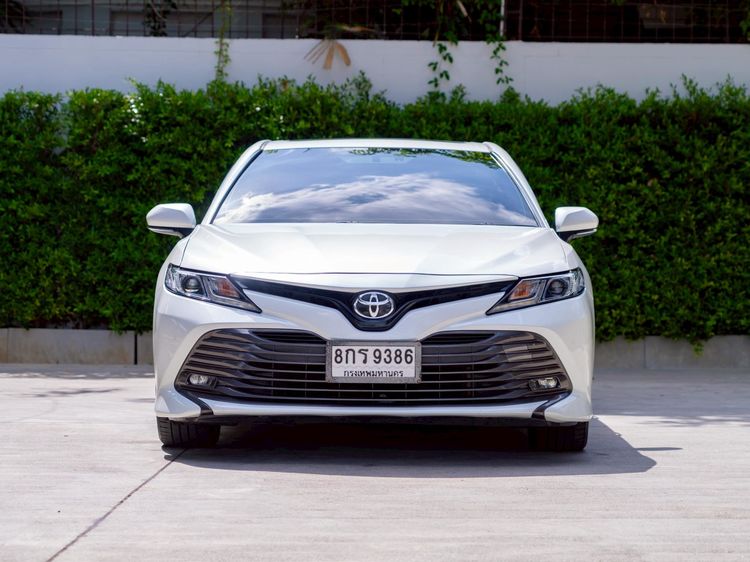 Toyota Camry 2019 2.5 G Sedan เบนซิน ไม่ติดแก๊ส เกียร์อัตโนมัติ ขาว รูปที่ 2