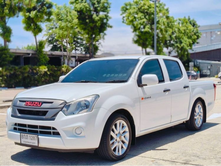 Isuzu D-MAX 2019 1.9 S Pickup ดีเซล ไม่ติดแก๊ส เกียร์ธรรมดา ขาว รูปที่ 2