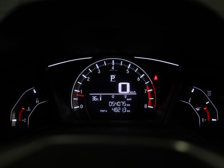 Honda Civic 2020 1.8 E i-VTEC Sedan เบนซิน ไม่ติดแก๊ส เกียร์อัตโนมัติ ขาว รูปที่ 3