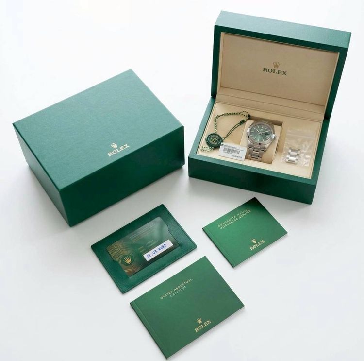 ขายนาฬิกา Rolex Datejust 41 Mint Green รูปที่ 10