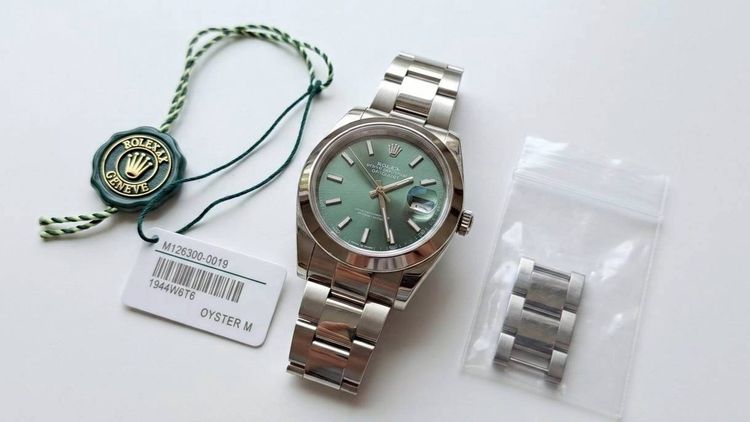ขายนาฬิกา Rolex Datejust 41 Mint Green รูปที่ 5