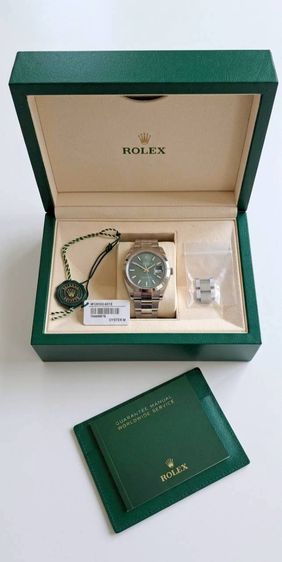 ขายนาฬิกา Rolex Datejust 41 Mint Green รูปที่ 7