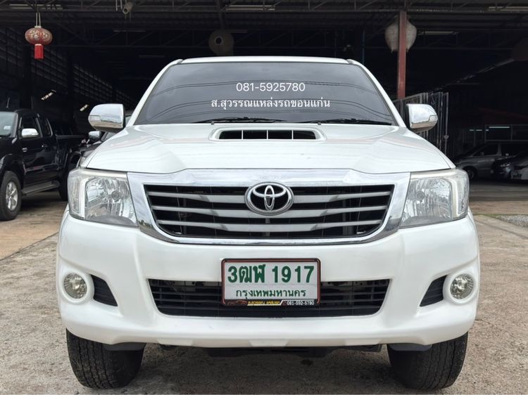 รถ Toyota Hilux Vigo 2.5 E Prerunner สี ขาว