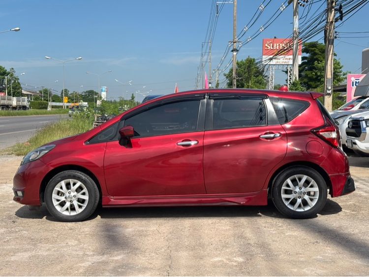 Nissan Note 2018 1.2 VL เบนซิน ไม่ติดแก๊ส เกียร์อัตโนมัติ แดง รูปที่ 3