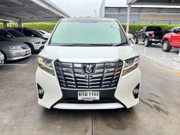 Toyota Alphard 2015 2.5 G Utility-car เบนซิน เกียร์อัตโนมัติ ขาว รูปที่ 3