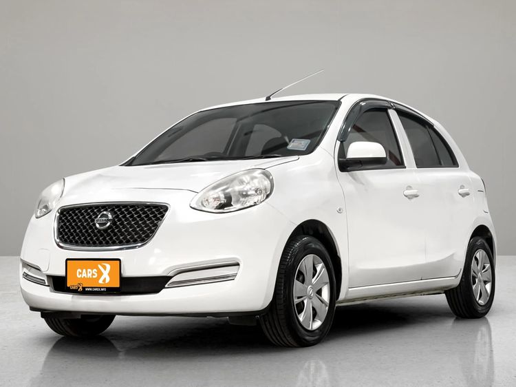 รถ Nissan March 1.2 E Limited Edition สี ขาว