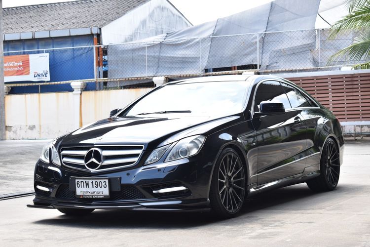 รถ Mercedes-Benz E-Class E200 CGI สี ดำ