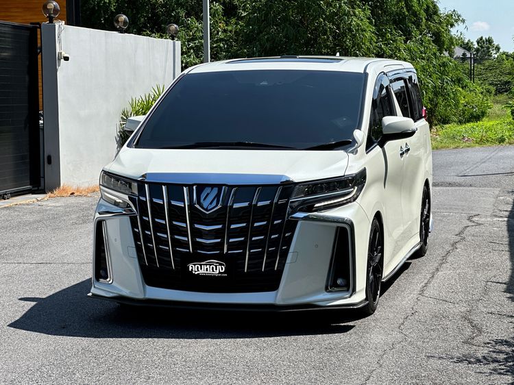 รถ Toyota Alphard 2.5 S C-Package สี ขาว