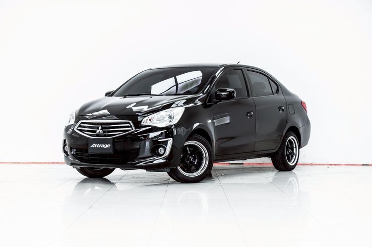 รถ Mitsubishi Attrage 1.2 GLX สี ดำ