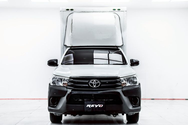 Toyota Hilux Revo 2015 2.4 J Pickup ดีเซล ไม่ติดแก๊ส เกียร์ธรรมดา ขาว รูปที่ 4