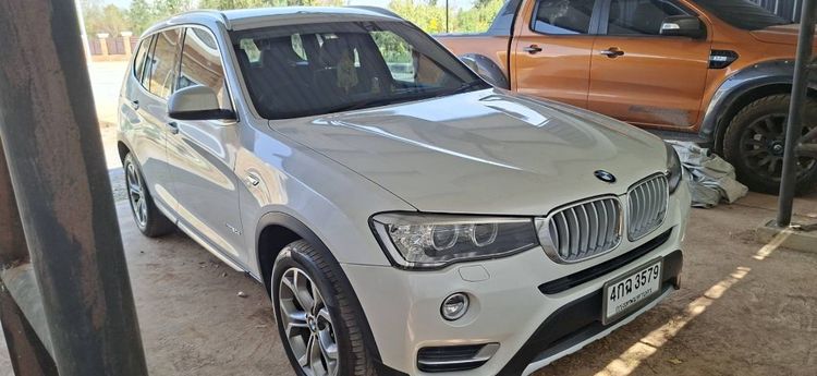BMW X3 2015 2.0 xDrive20d Highline 4WD ดีเซล ไม่ติดแก๊ส เกียร์อัตโนมัติ ขาว รูปที่ 3