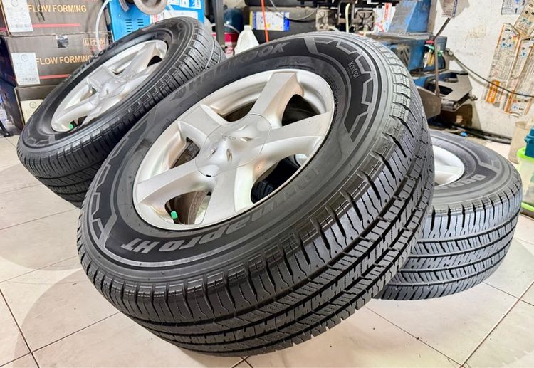 ล้อแม็กISUZUขอบ17 แถมยาง 265 65 17 ครบชุด รูปที่ 7
