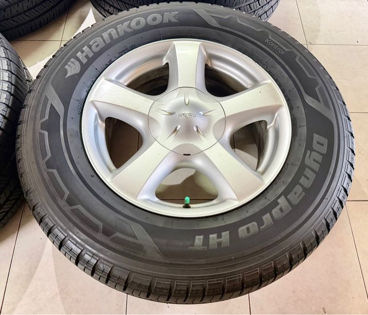 ล้อแม็กISUZUขอบ17 แถมยาง 265 65 17 ครบชุด รูปที่ 4