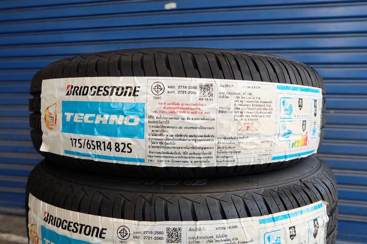 🏆 ยางใหม่ Bridgetone รุ่น Techno ขนาด 175 65R14 ปี25 รูปที่ 2