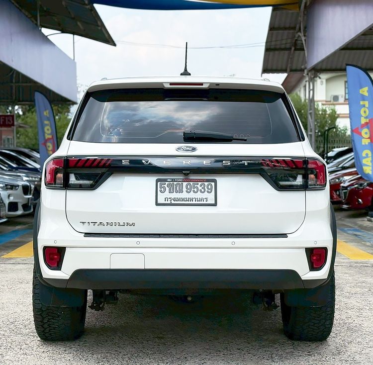 Ford Everest 2022 2.0 Bi-Turbo Titanium+ Utility-car ดีเซล ไม่ติดแก๊ส เกียร์อัตโนมัติ ขาว รูปที่ 4