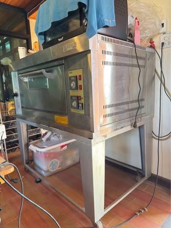 Champเตาอบ 4ถาด เชื้อเพลิงแก๊ส ควบคุมด้วยไฟฟ้าอัตโนมัติ พร้อมขาล้อเลื่อน รูปที่ 2
