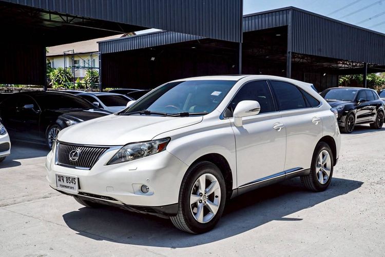 Lexus RX270 2012 2.7 Luxury Utility-car เบนซิน ไม่ติดแก๊ส เกียร์อัตโนมัติ ขาว