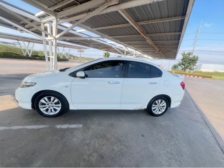 Honda City 2012 1.5 V i-VTEC Sedan เบนซิน ไม่ติดแก๊ส เกียร์อัตโนมัติ ขาว รูปที่ 3