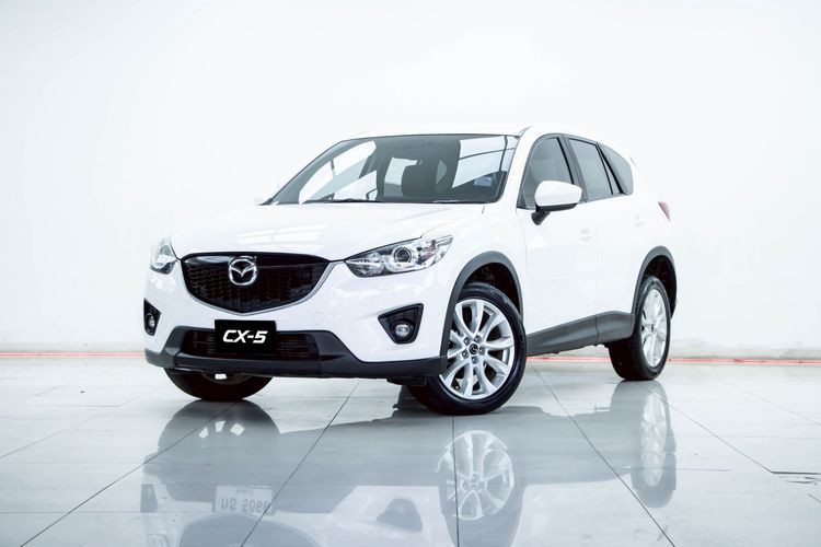 รถ Mazda CX-5 2.2 XDL 4WD สี ขาว