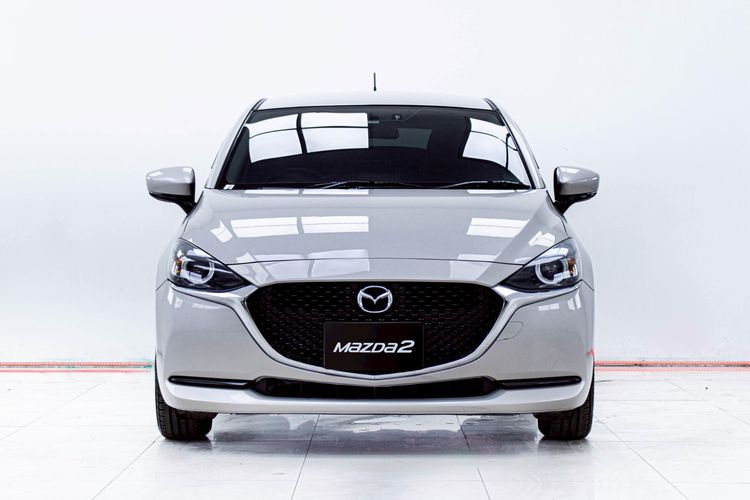 Mazda Mazda 2 2022 1.3 C Sports Sedan เบนซิน ไม่ติดแก๊ส เกียร์อัตโนมัติ เทา รูปที่ 4