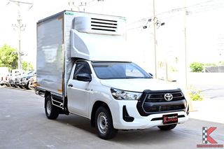 Toyota Hilux Revo 2.4 Single Cab ปี 2024 รถกระบะตู้ทำความเย็น มือสอง เครื่องรุ่นใหม่ยูโร 5 ตู้สูง 1.90 เมตร พัดลม 3 ตัว (รหัสสินค้า EDCH)