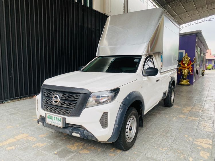 Nissan Navara 2022 2.5 SL Pickup ดีเซล ไม่ติดแก๊ส เกียร์ธรรมดา ขาว รูปที่ 3