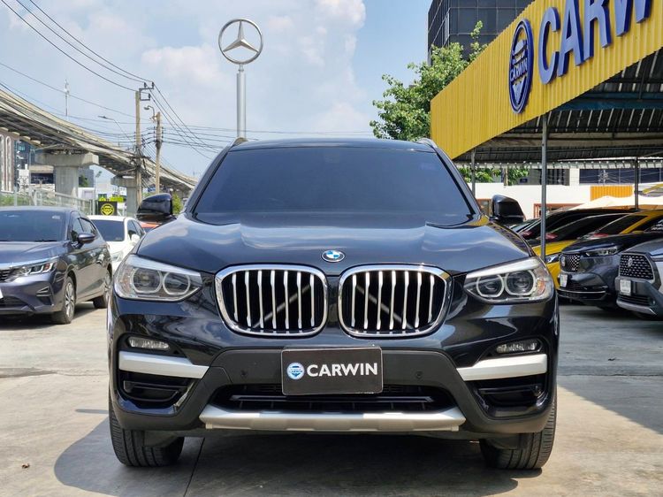 BMW X3 2022 2.0 xDrive30e xLine Utility-car ปลั๊กอินไฮบริด (PHEV) ไม่ติดแก๊ส เกียร์อัตโนมัติ ดำ รูปที่ 2