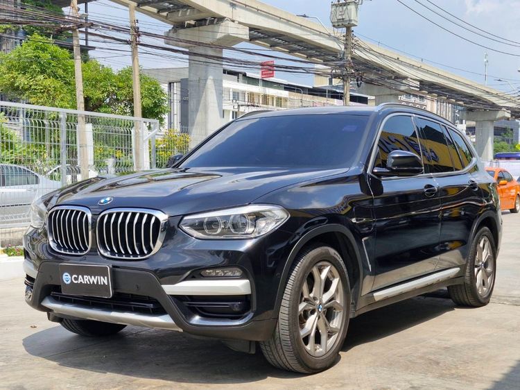 รถ BMW X3 2.0 xDrive30e xLine สี ดำ